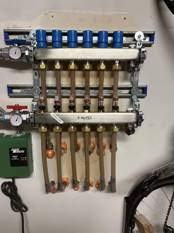 Plumber performing Leak Detection at a residential property in Lamar